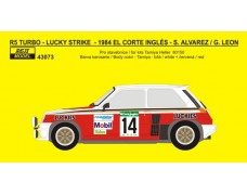 Decal – Renault 5 Turbo „LUCKIES“ - Rallye El Corte Inglés 1984